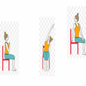 Yoga sur Chaise